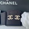 Chanel medium CC klasyczne kolczyki